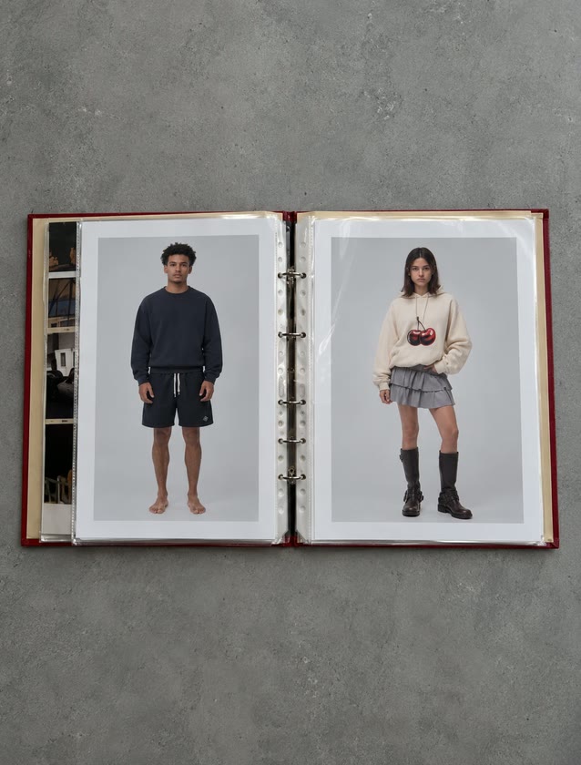 Lookbook de colección hecho con IA